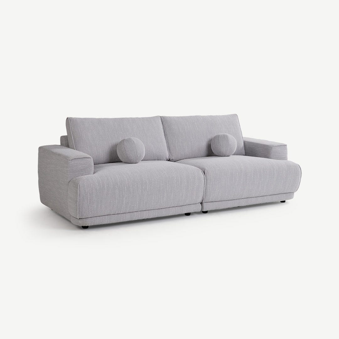 Rollien 3 Seater Sofa Grey