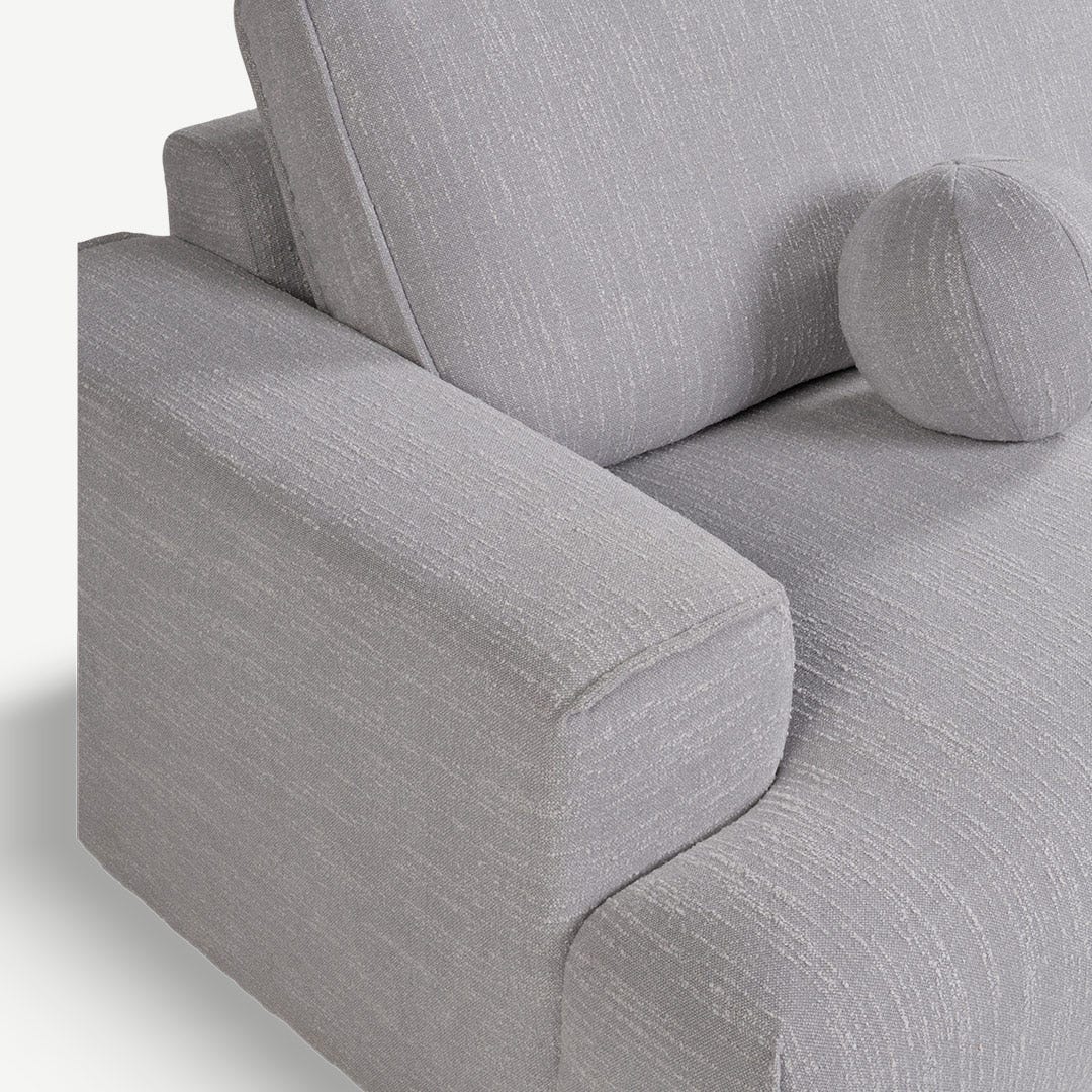 Rollien 3 Seater Sofa Grey