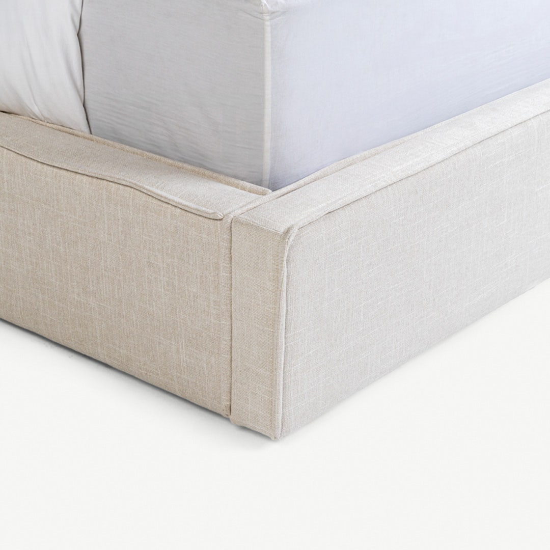 روميني سرير كينج 180×200 سم - بيج