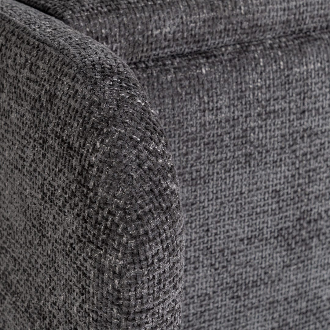 Roni King Bed with Storage Charcoal