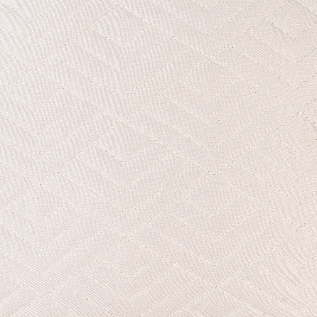 Roshel Quilted Cushion Ivory -40x40cm
