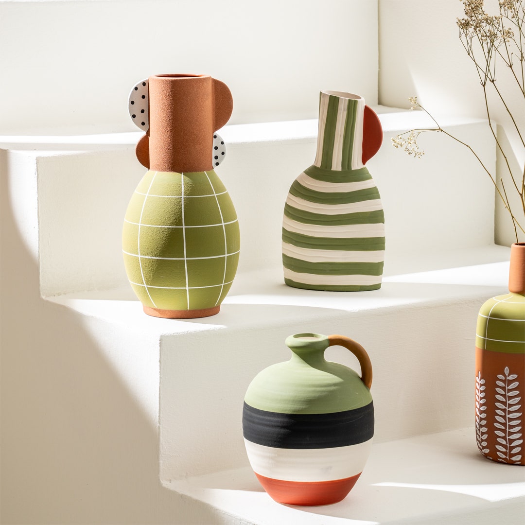 Rowaid Ceramic Vase -20cm