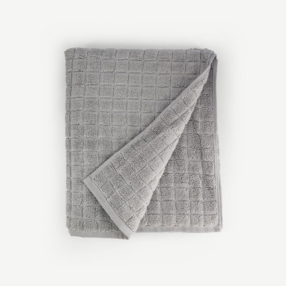 Royen Bath Sheet Pastel Grey -90x150cm