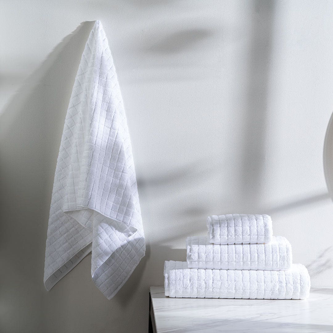 منشفة حمام روين أبيض -90x150 سم