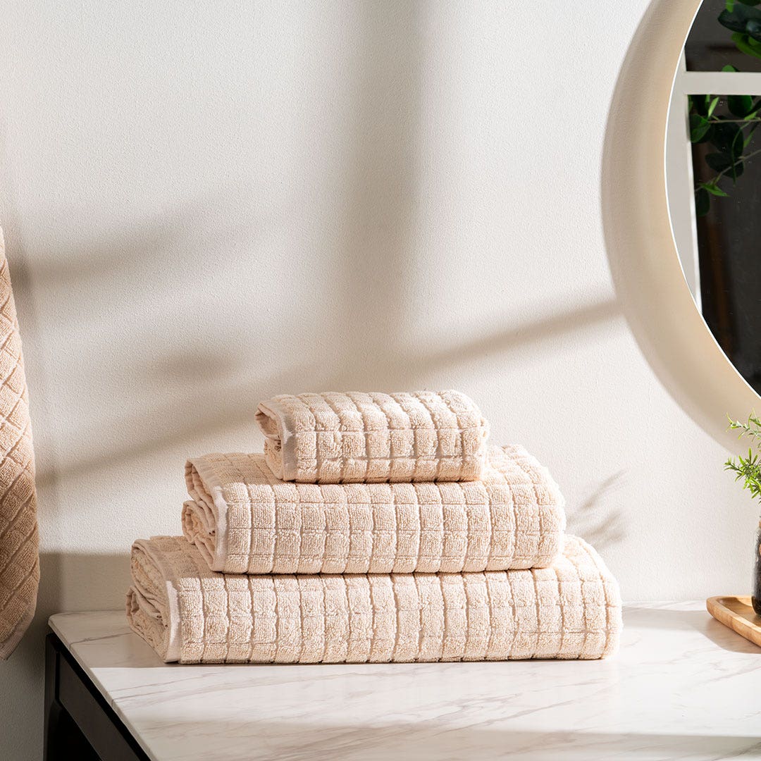 Royen Bath Towel Cream -70x140cm