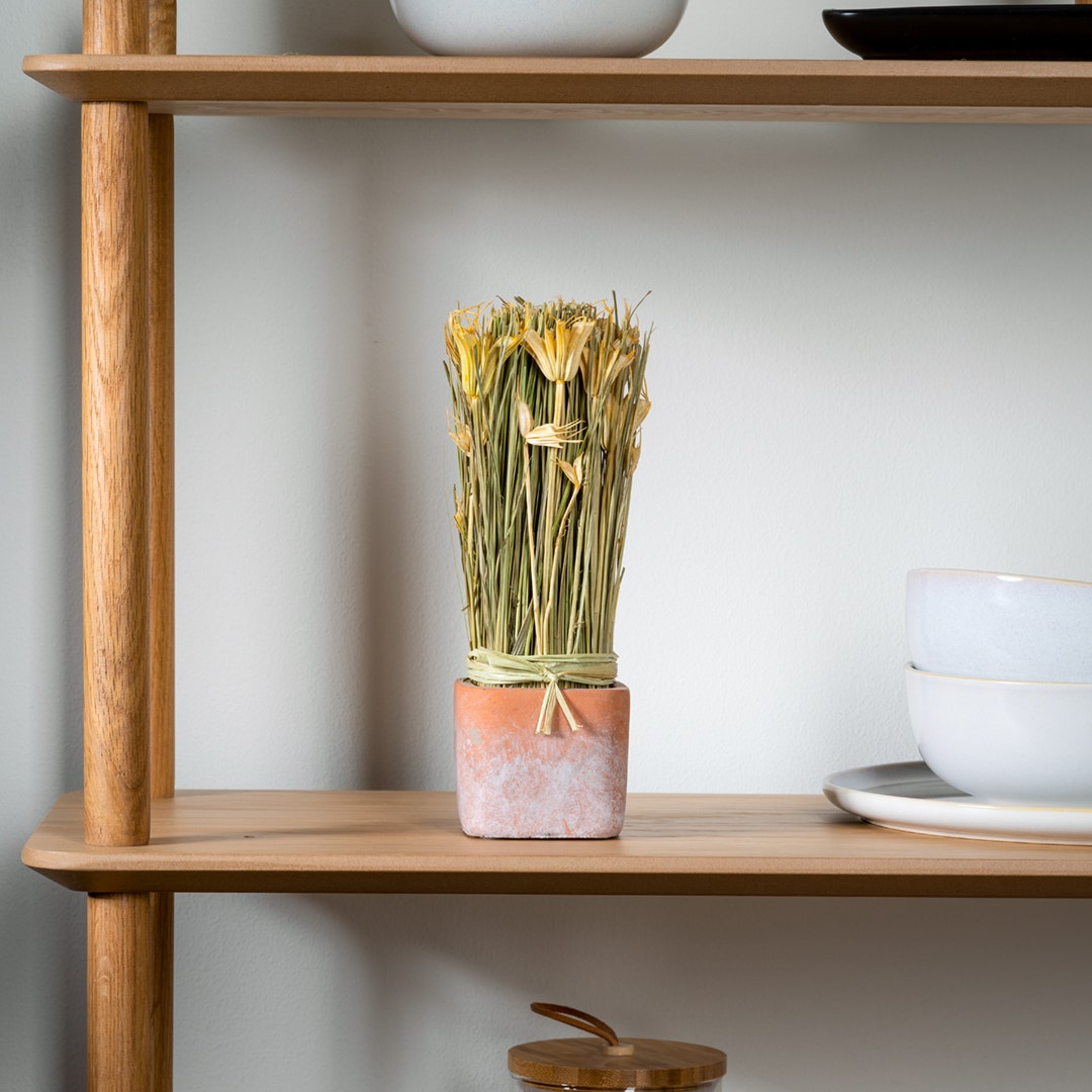 Rula Dried Harvest Arrangement In Pot