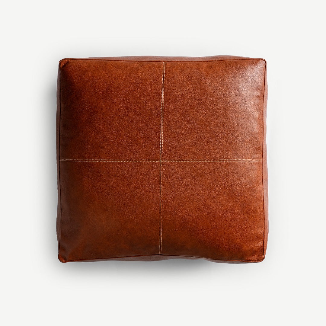 Buy Ryana Leather Floor Cushion 60x60cm Online at Best Price in UAE OC Home