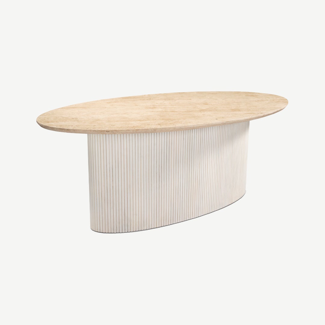 Salem 6 Seater Dining Table Multi Color