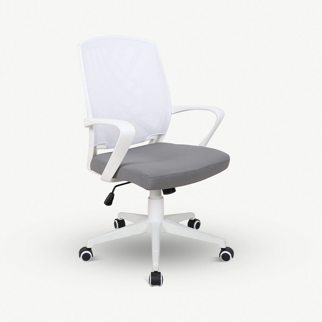 Salerno Study Chair White