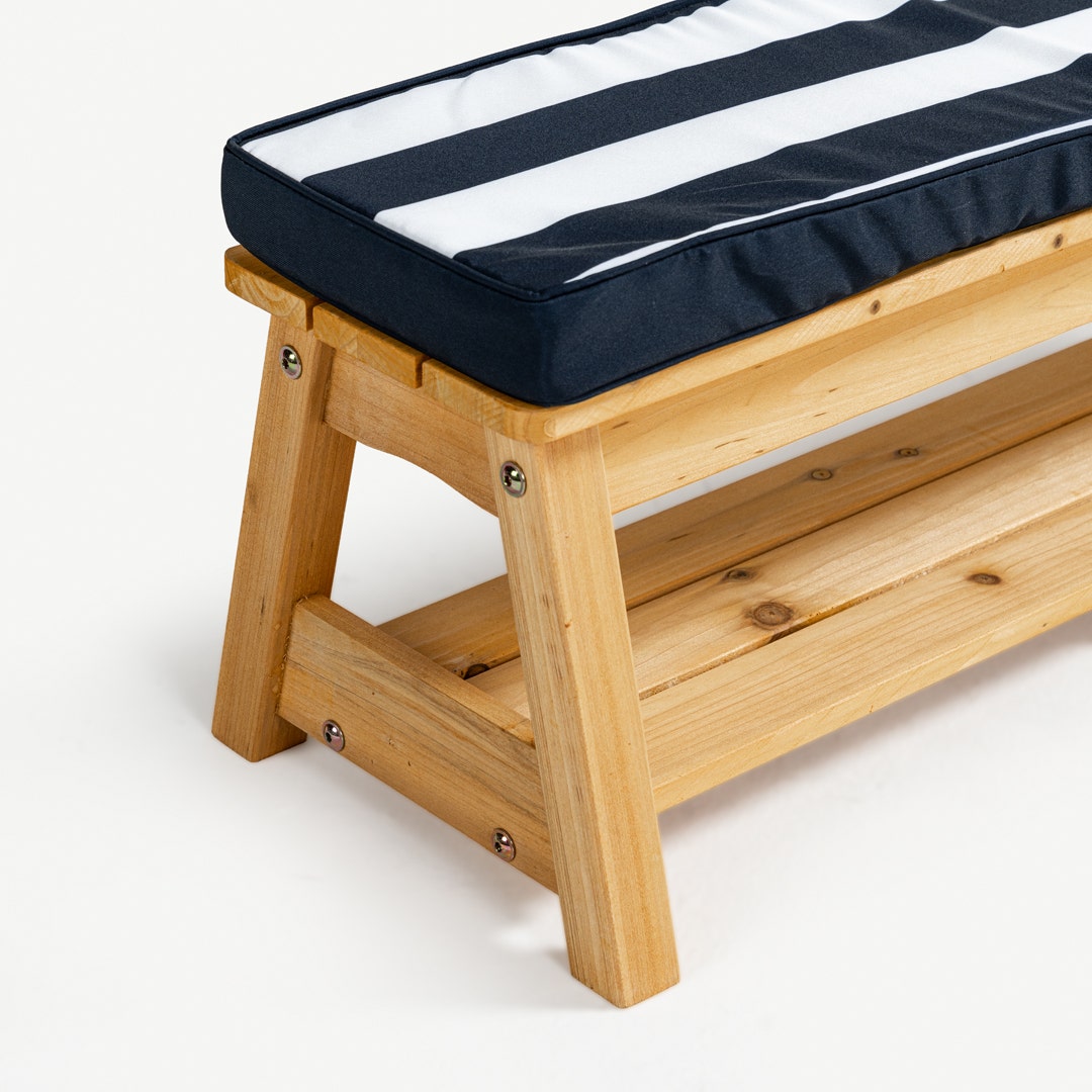 Sandi Kids Picnic Table Blue/White