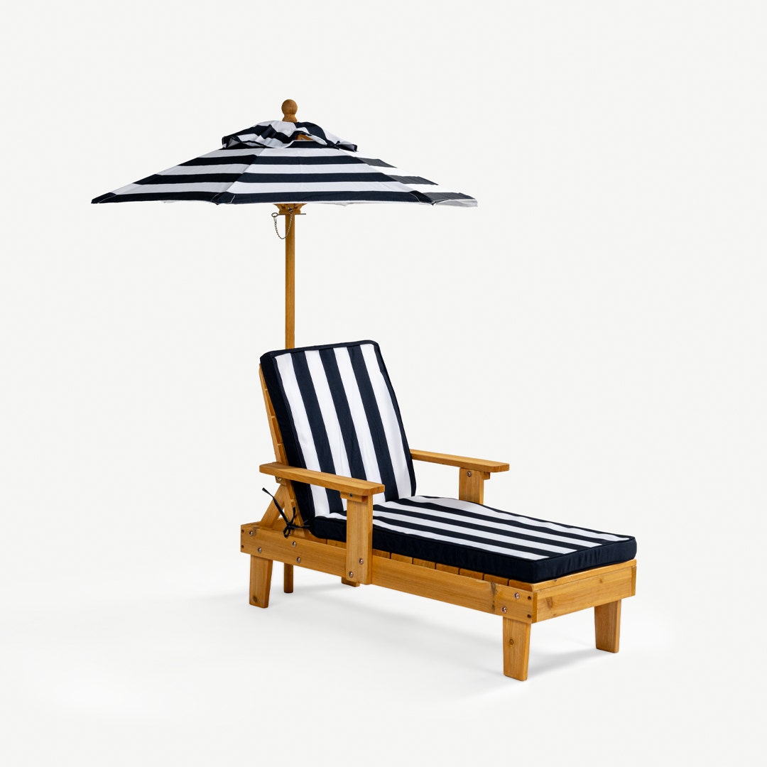 Sandi Kids Sunbed Blue/White