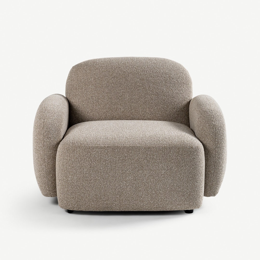 Sarera 1 Seater Sofa Beige 