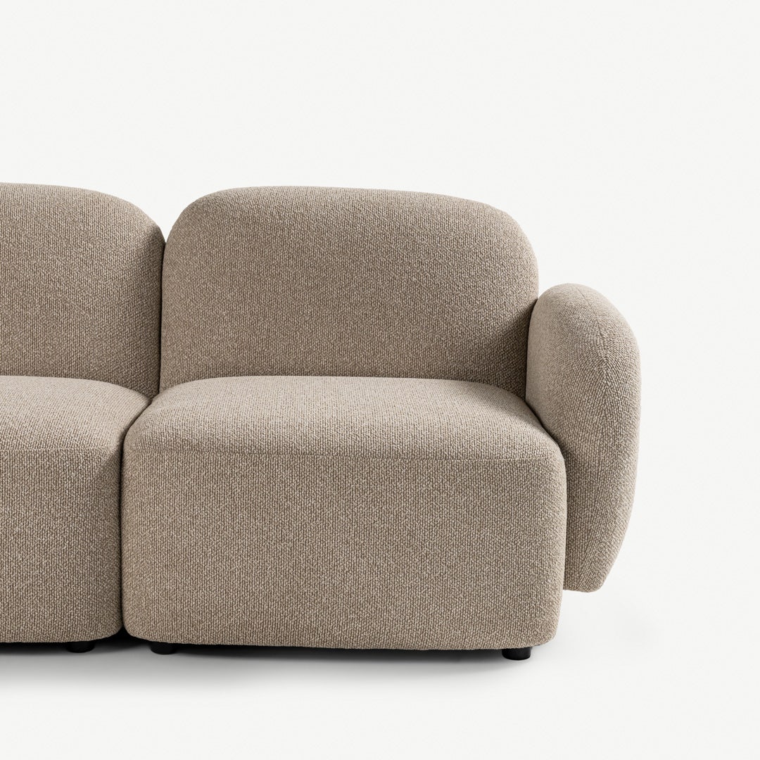 Sarera 3 Seater Sofa Beige