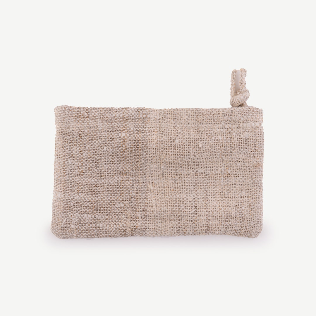 Sawyers Hemp Flat Pouch 21cm
