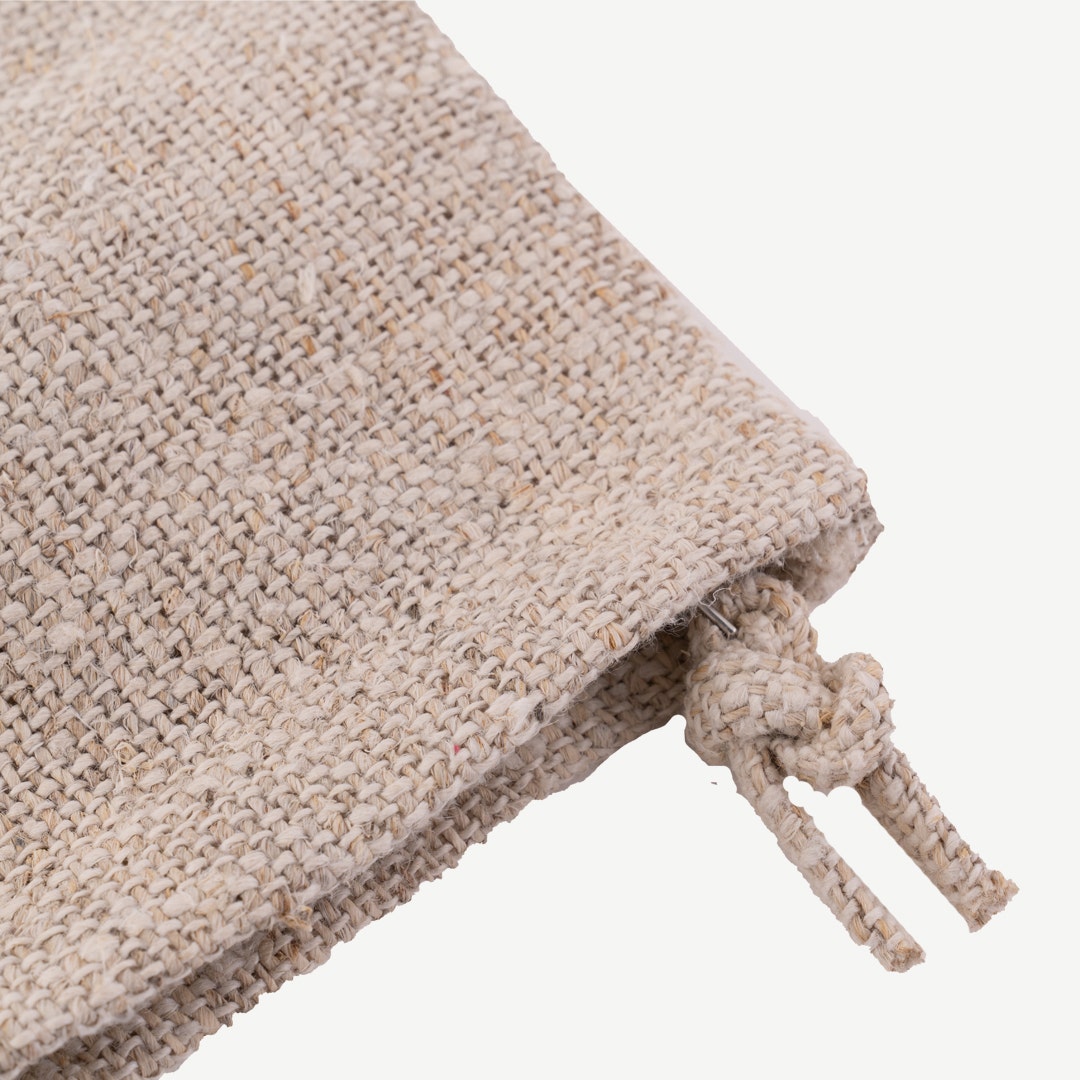 Sawyers Hemp Flat Pouch 21cm