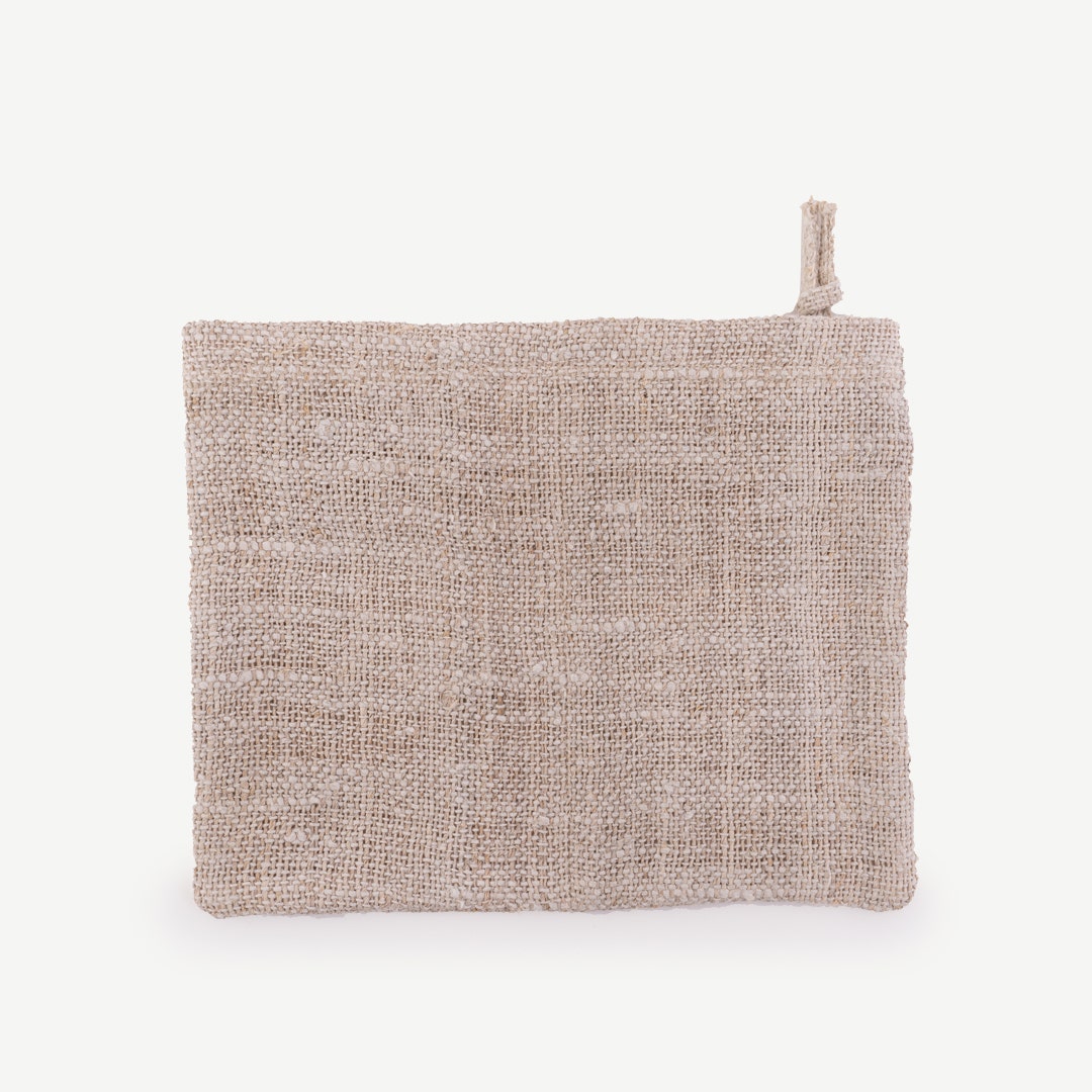 Sawyers Hemp Flat Pouch 23cm