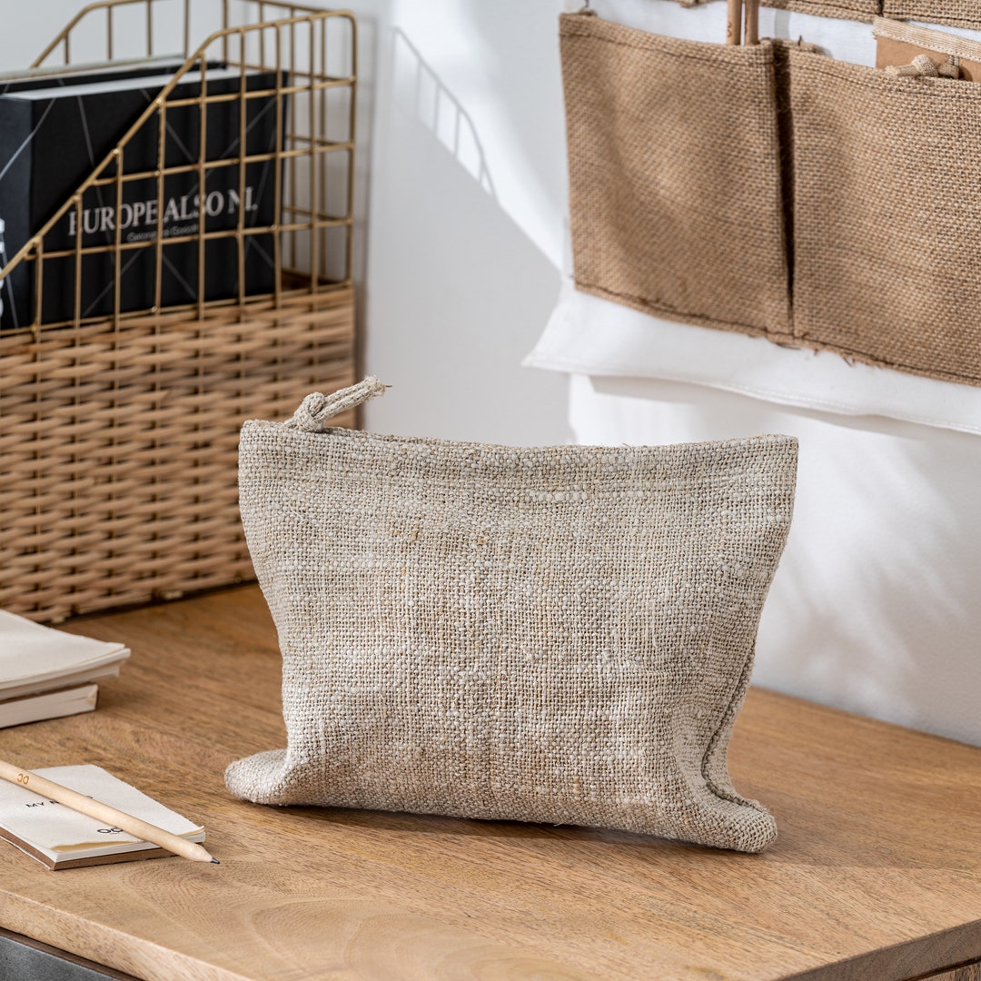 Sawyers Hemp Flat Pouch 23cm 