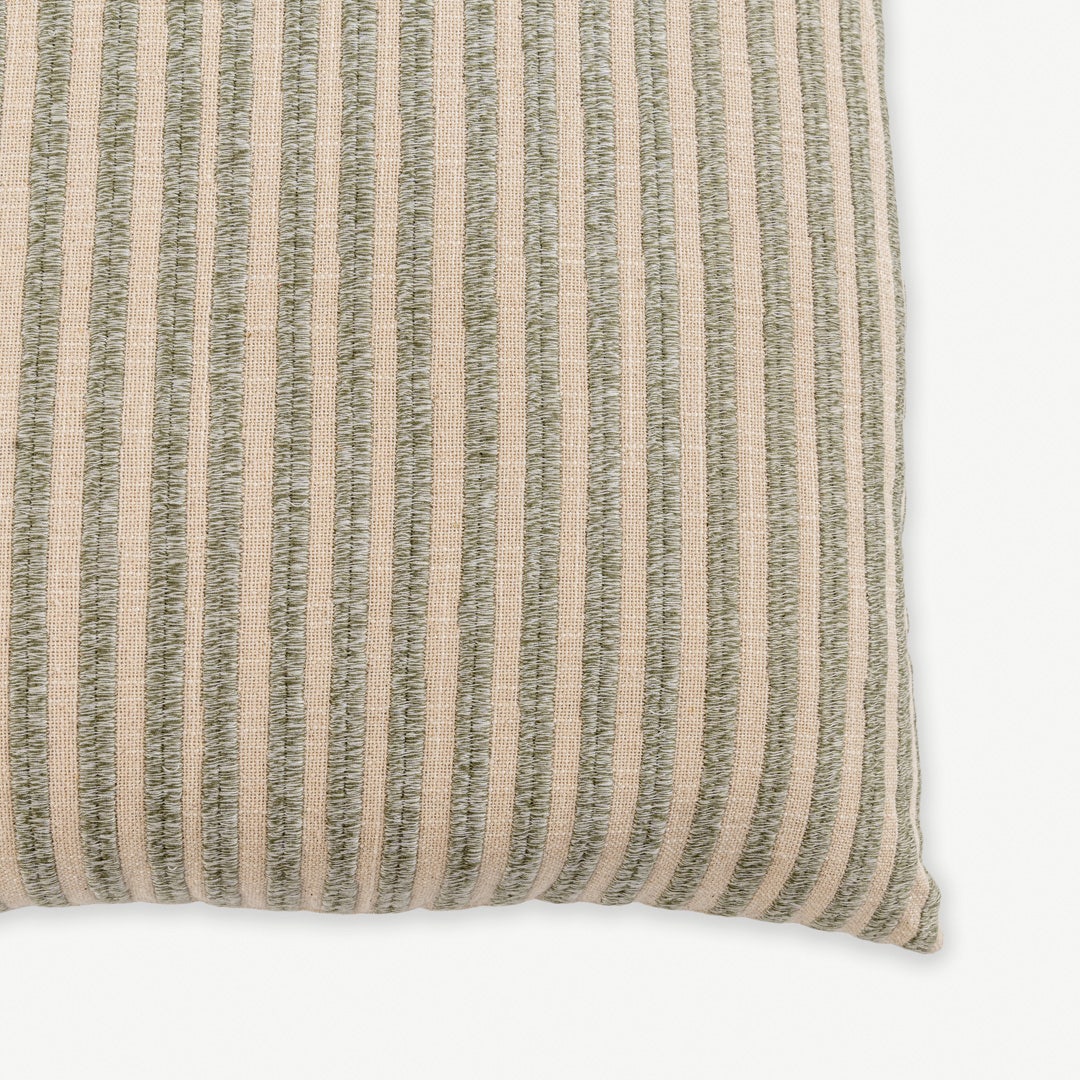 Seilan Stripe Emb. Cushion - 50x50cm