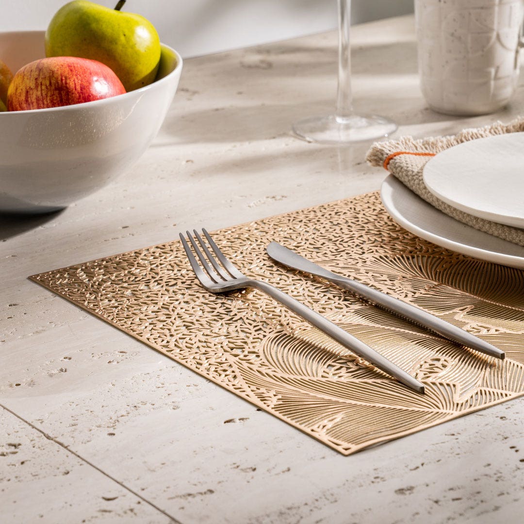 Sendie Placemat Gold -45x30cm