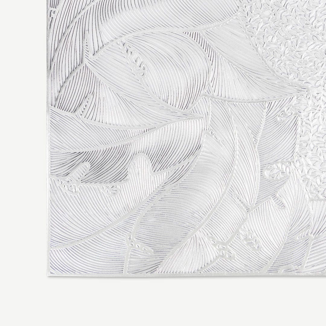 سيندي مفرش طاولة 45x30 سم - فضي