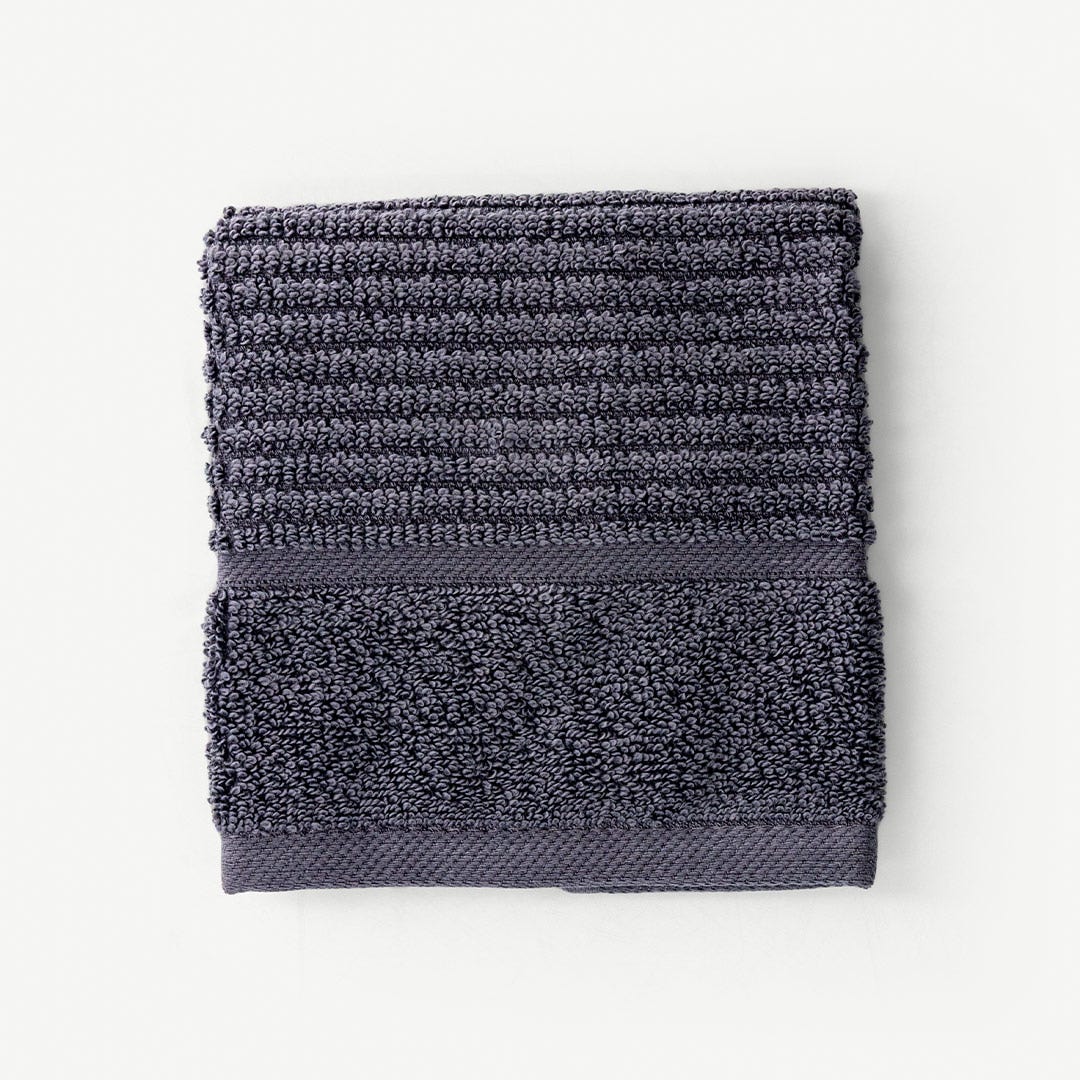 Seren Face Towel Charcoal - 30x30cm