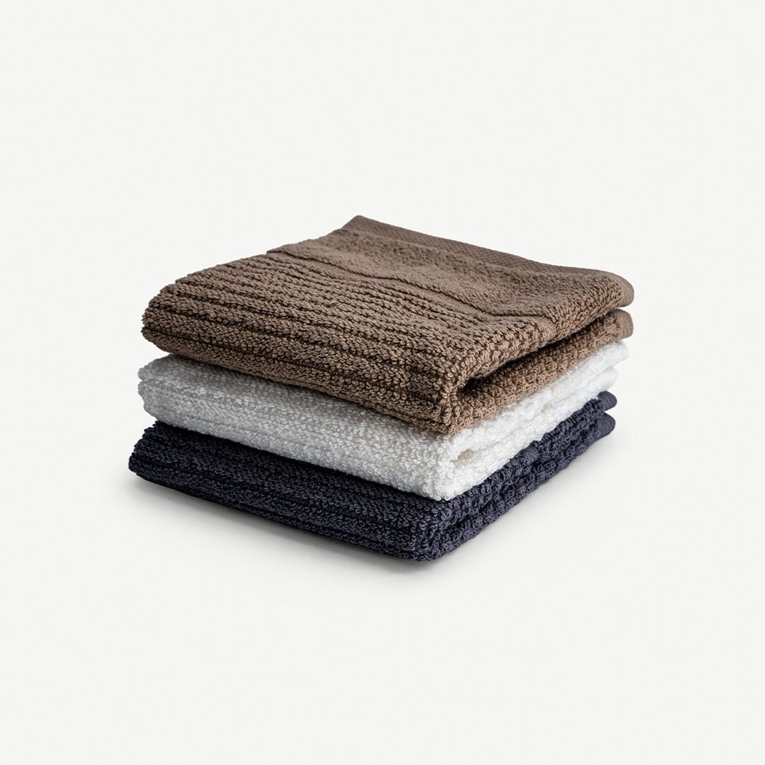 Seren Face Towel Charcoal - 30x30cm