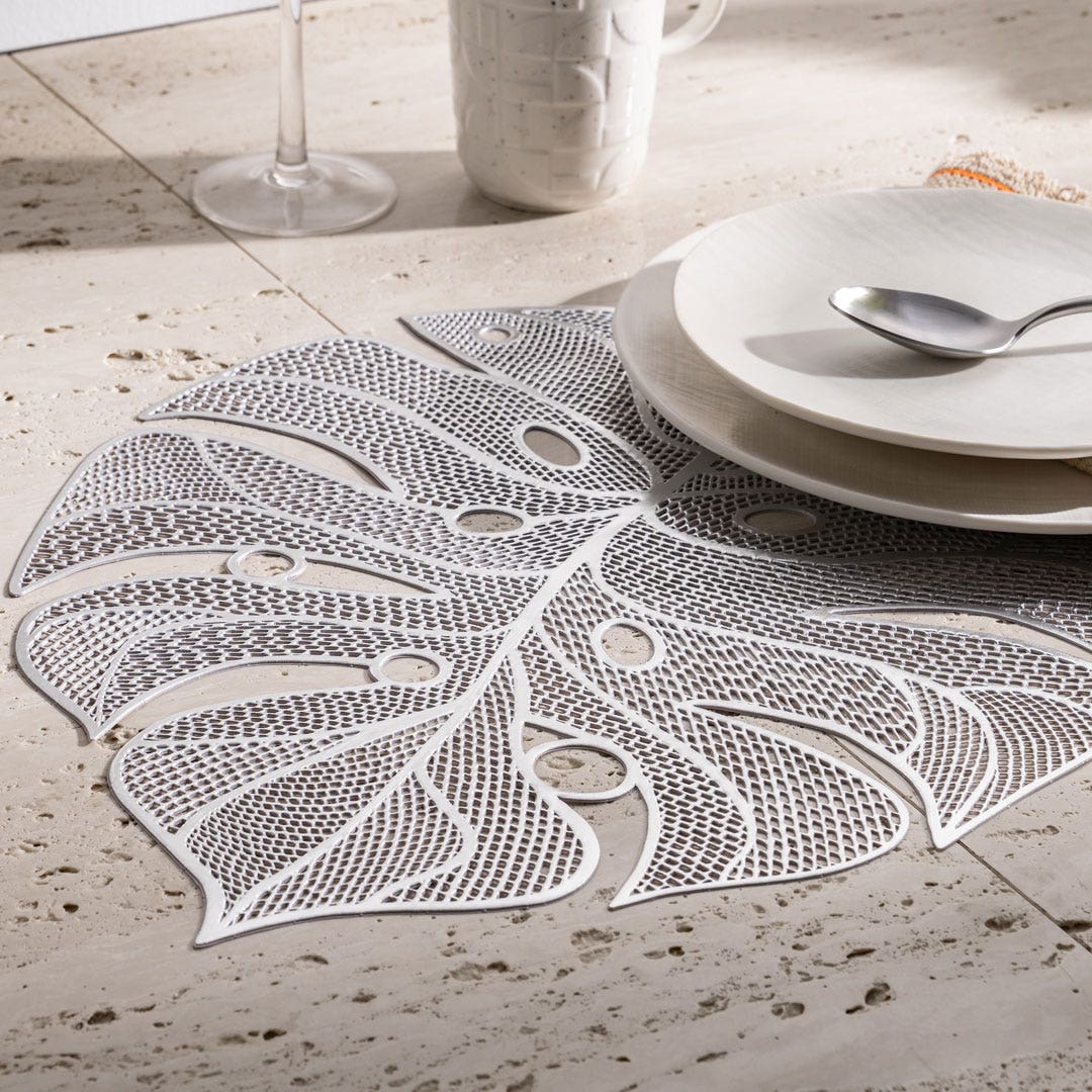 Shain Placemat Silver -45x30cm