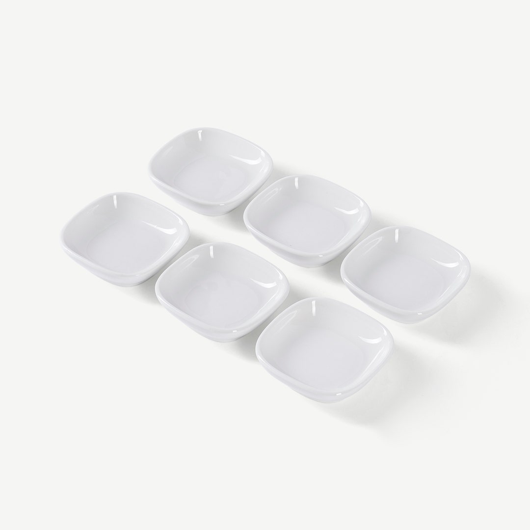 طقم أطباق سيراميك شايا 6 قطع 7 سم