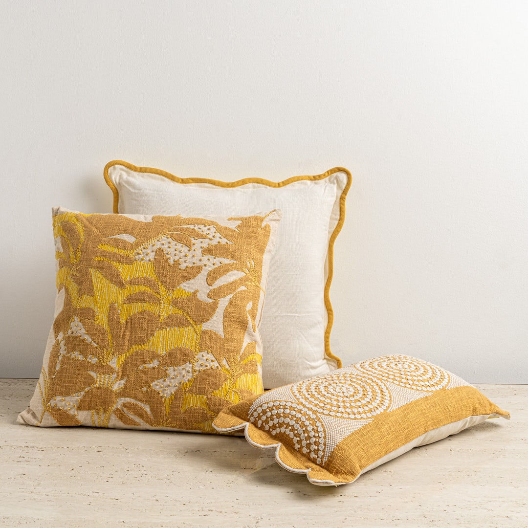 Sheimi Embroidered Cushion - 30x50cm