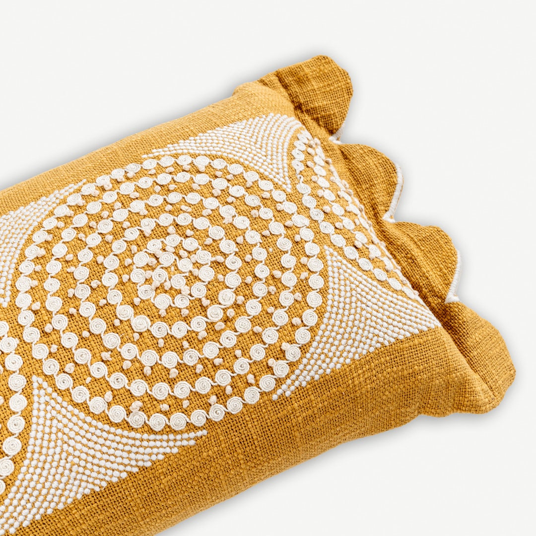 Sheimi Embroidered Cushion - 50x50cm