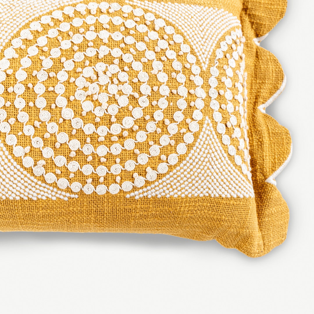 Sheimi Embroidered Cushion - 50x50cm