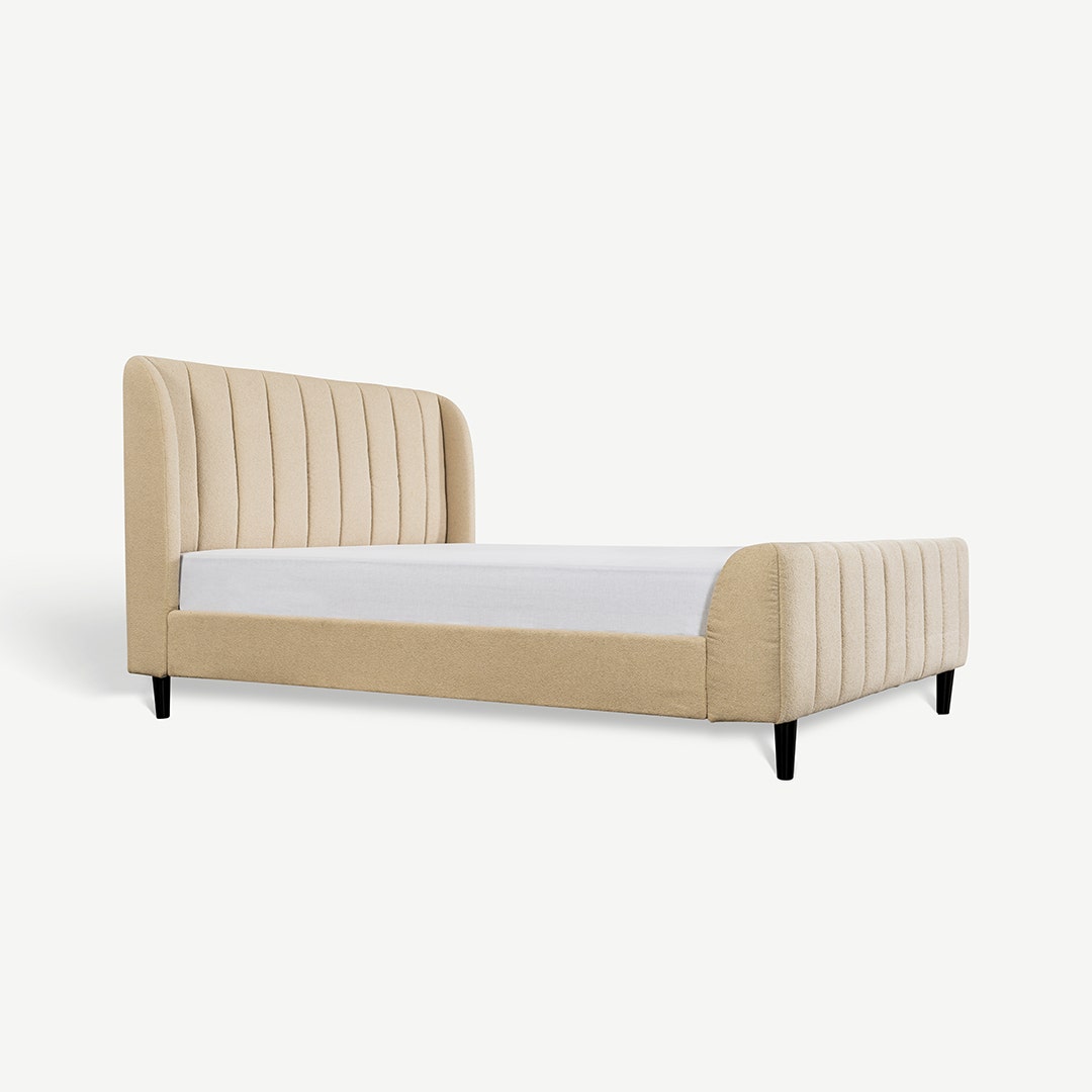 Shelia Bed Ivory