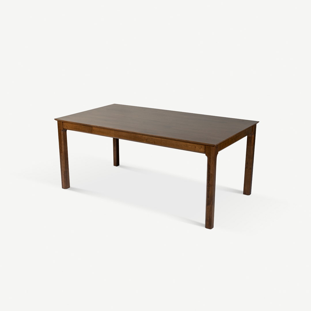 Silvi 6 Seater Dining Table Brown