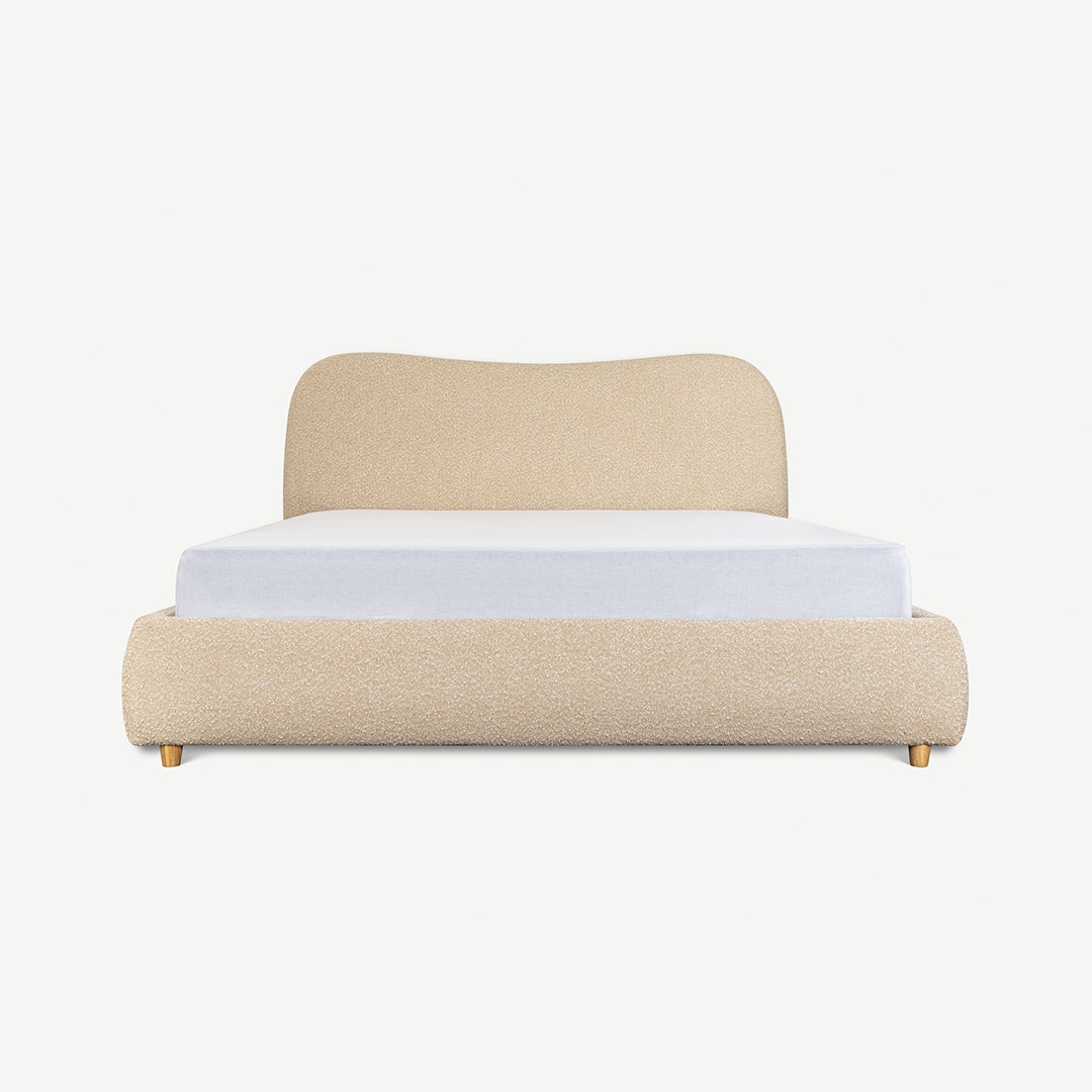 Soho Queen Bed 160x200cm Beige