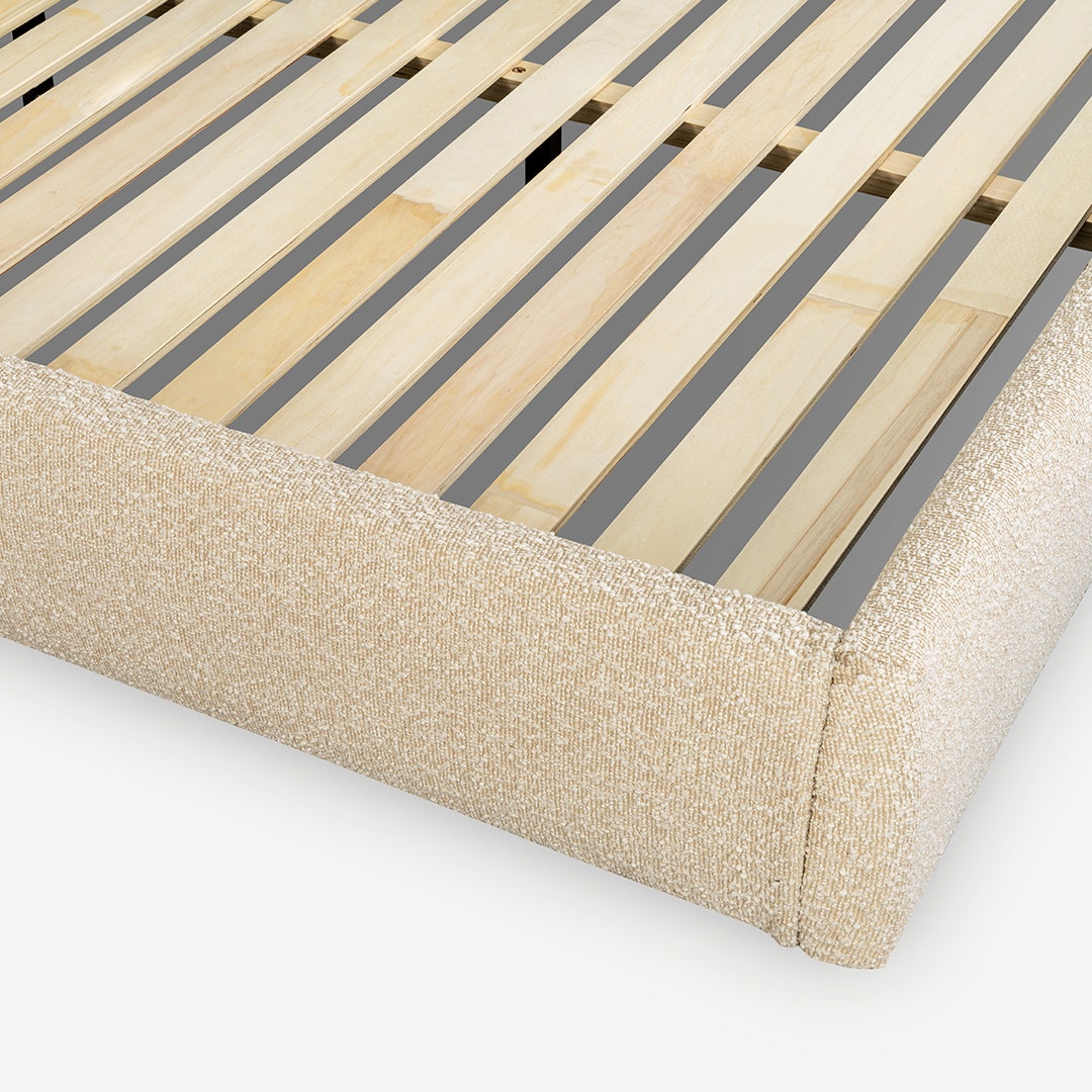 Soho Queen Bed 160x200cm Beige