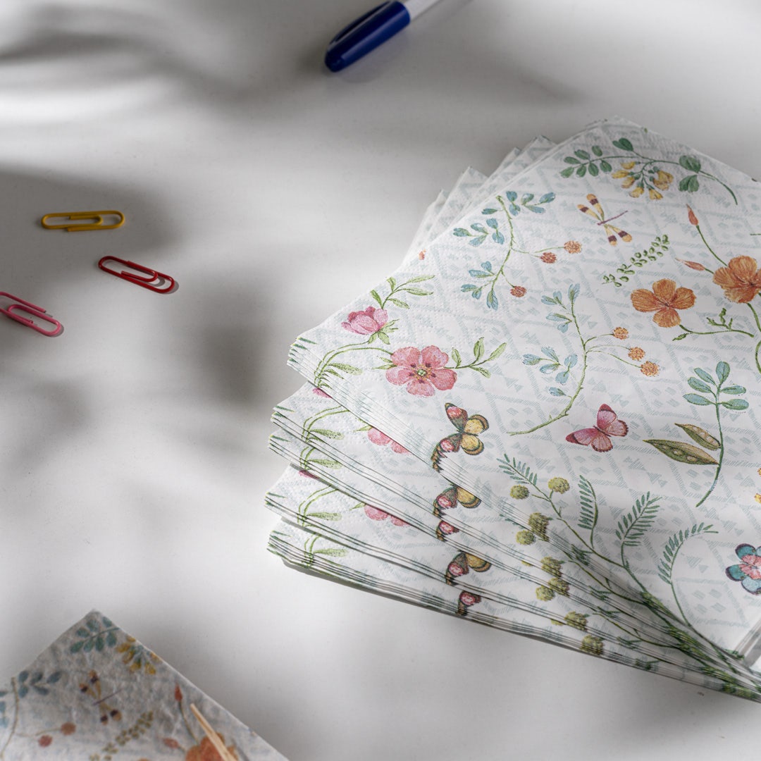 أوراق/مناديل سولين -17 سم