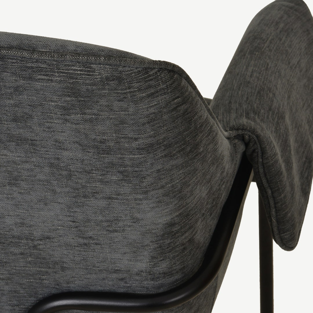 Steacy Dining Bench Grey