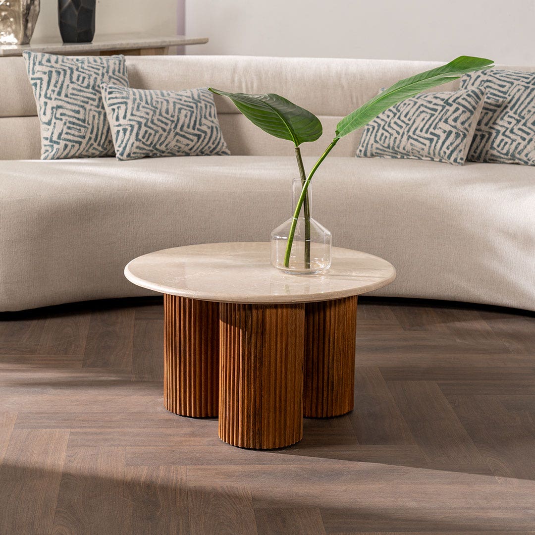 Sylvan Center Table Beige