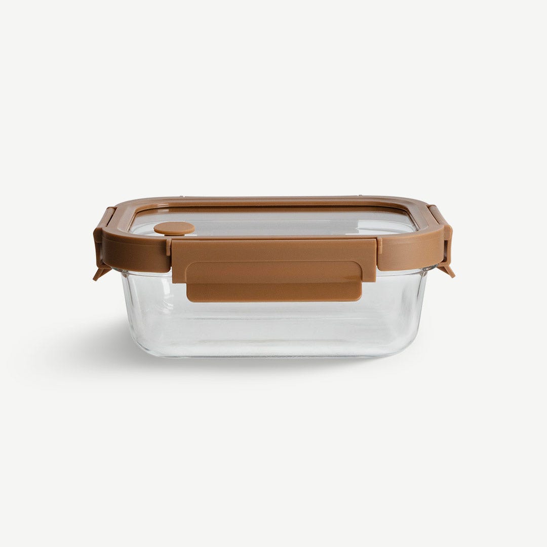 تام حاوية طعام زجاجية - 370 مل