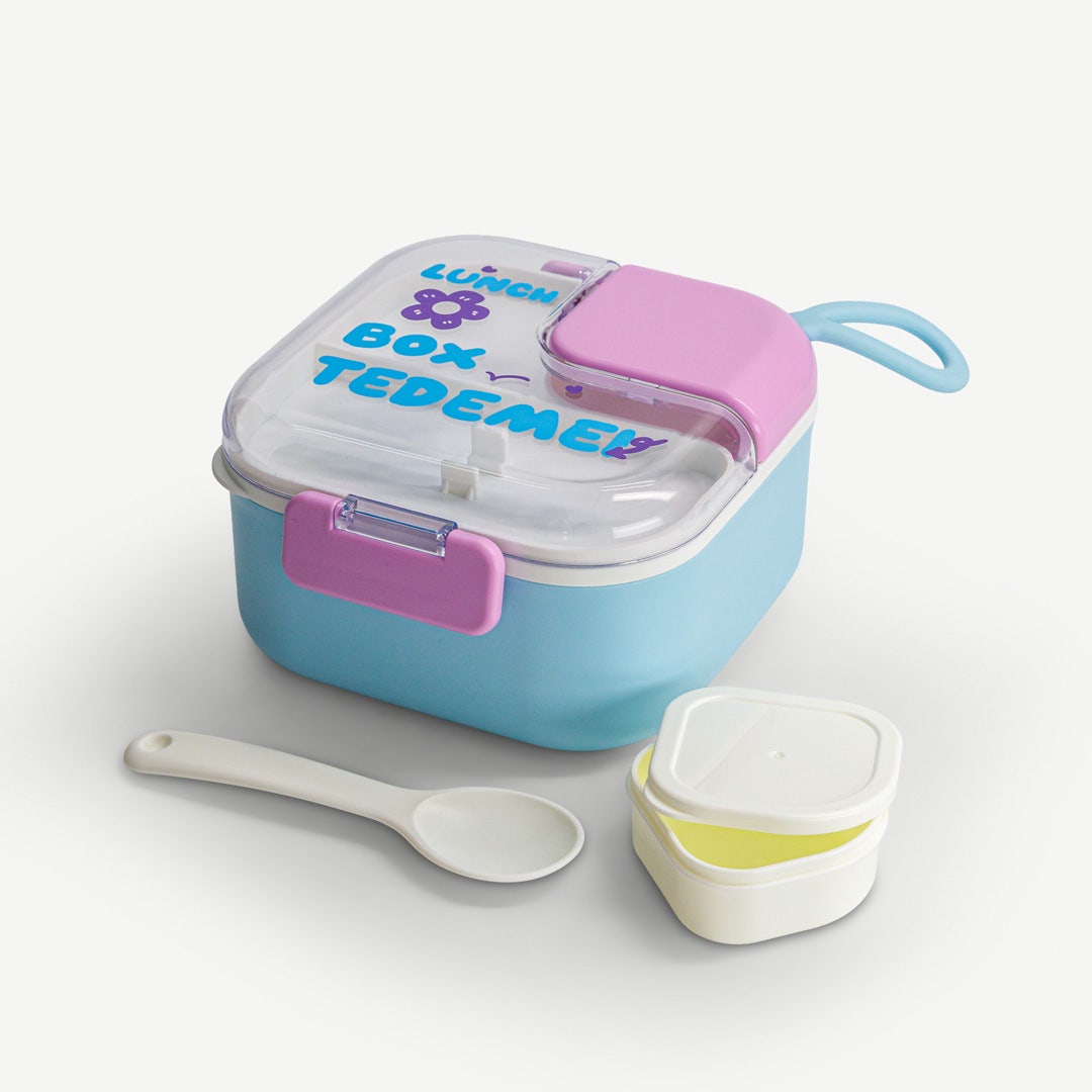 تاني صندوق غداء - أزرق 750 مل