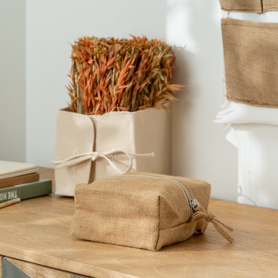 Tenese Jute Pouch (L)