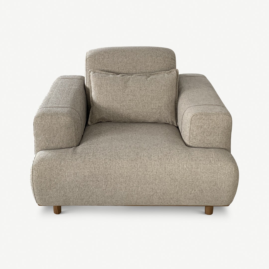 Cheap outlet single sofa