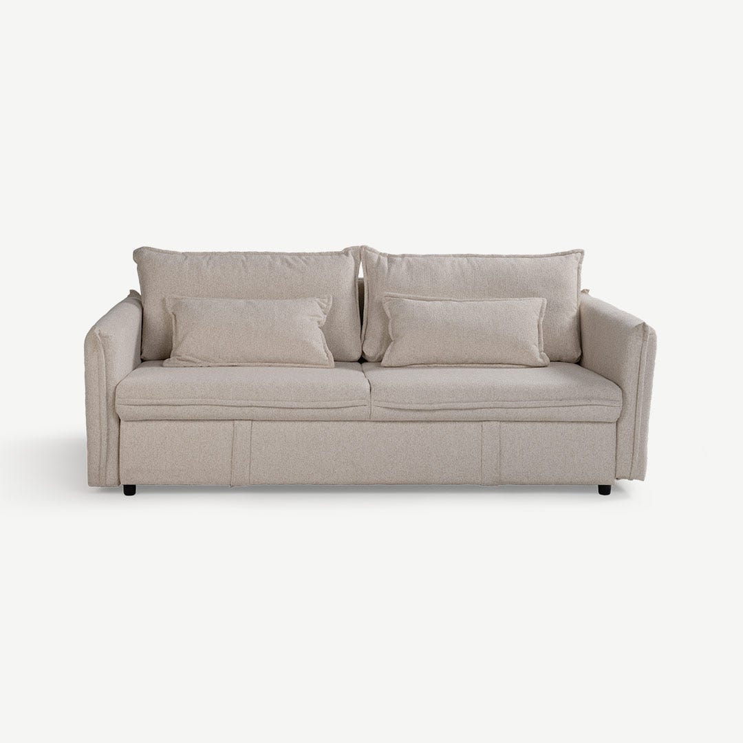 Terlon 3 Seater Sofa Bed Grey