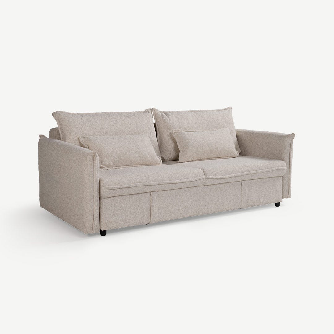 Terlon 3 Seater Sofa Bed Grey