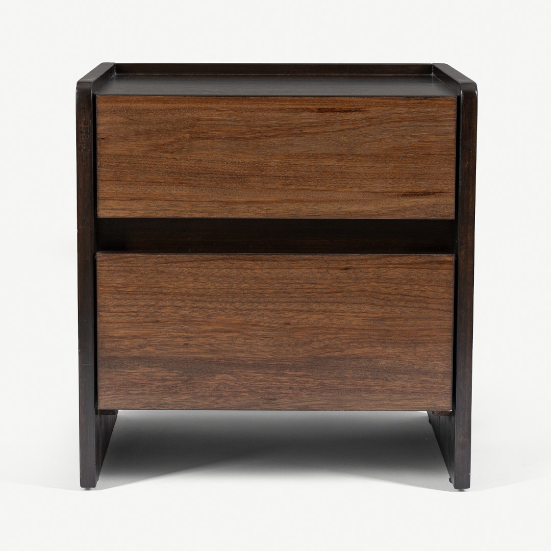 Terreno Bedside Table Brown