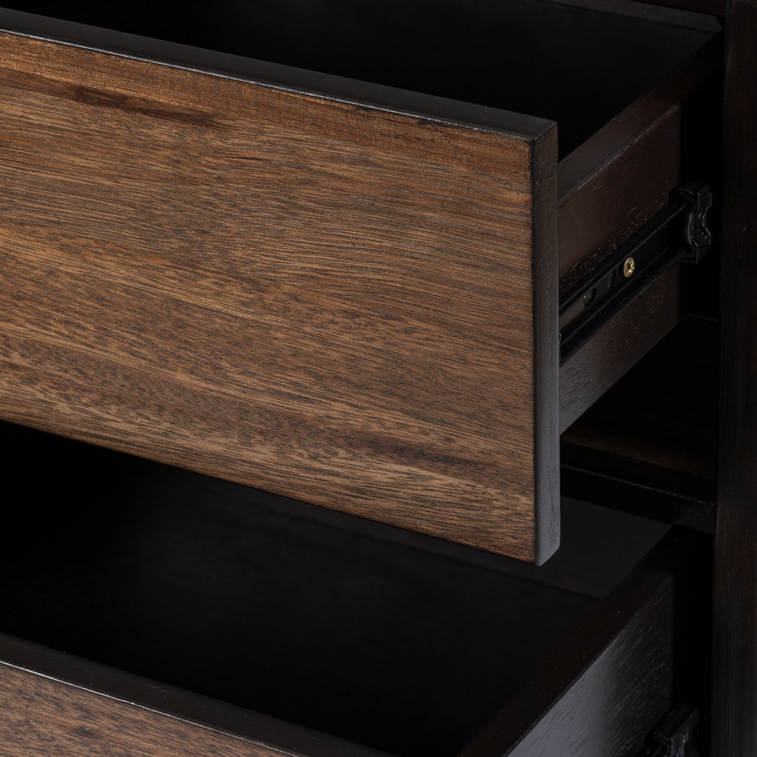 Terreno Bedside Table Brown