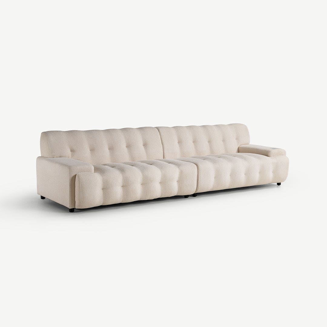 Tonella 4 Seater Ivory