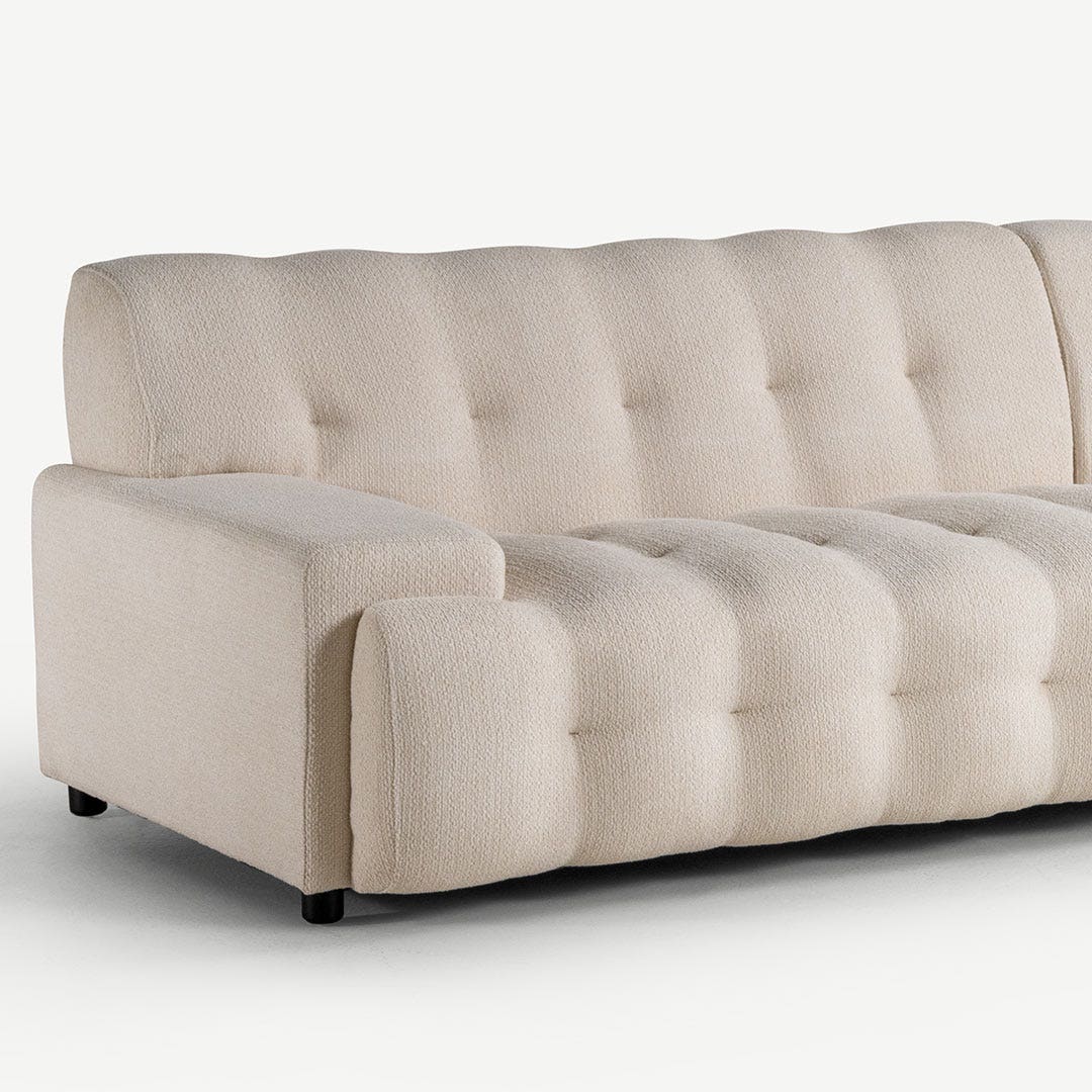 Tonella 4 Seater Ivory