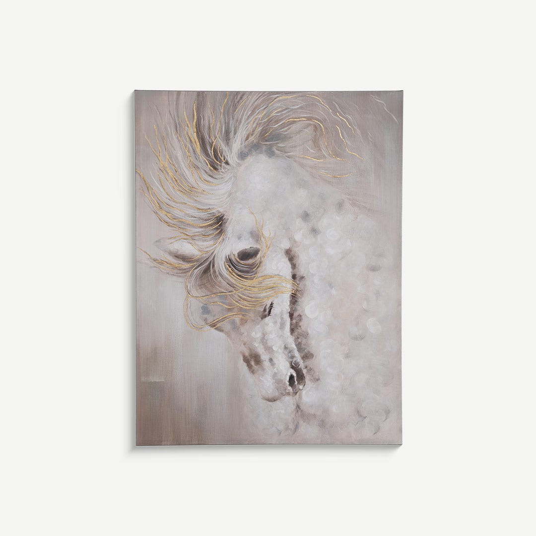 Toofan Horse Wall Art - 90x120cm