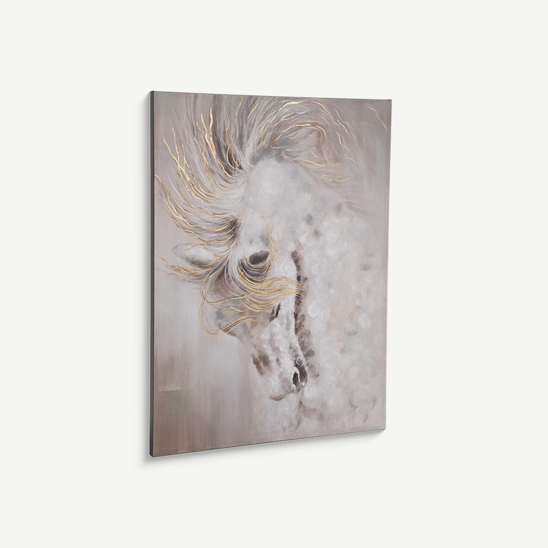 Toofan Horse Wall Art - 90x120cm